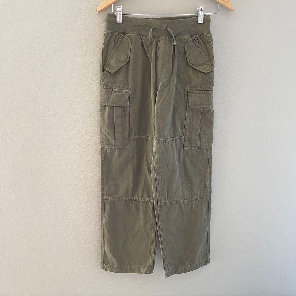 Polo Ralph Lauren Kids Olive Green Utility Pants Preppy Old Money Size 12 NWT